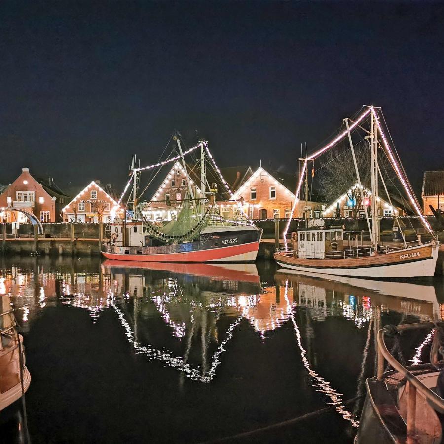 Ferienglueck An Der Nordsee Buche Deine Erdgeschoss-Ferienwohnung Mit Kamin Terrasse Und Eingezaeuntem Garten Fuer Unvergessliche Auszeiten Altfunnixsiel Εξωτερικό φωτογραφία